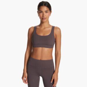 Vuori Stride Sports Bra Chestnut Brown Size XS